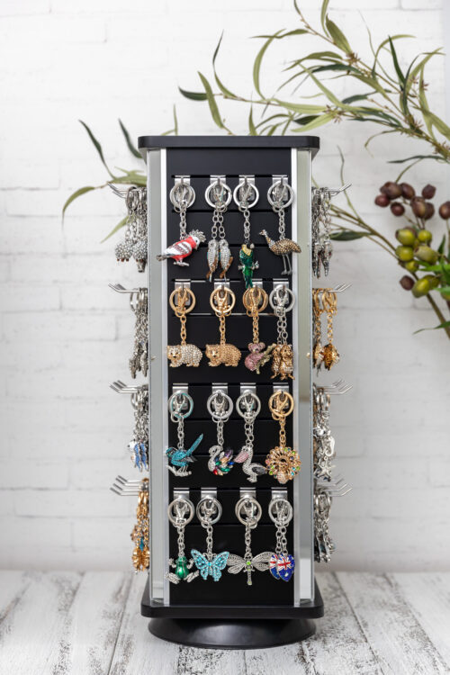 Keychain Display Tower - Keyrings - Bag Chain Gifts Archives - WA Giftware  Wholesalers