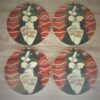 Crazy Cat Lady Cute Kitty D Round x 4 Coasters