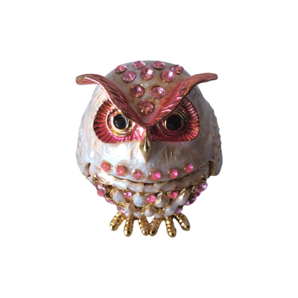 Pink Owl Trinket