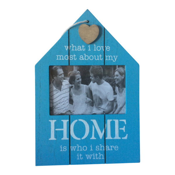 Home Is Who I Share It With Frame