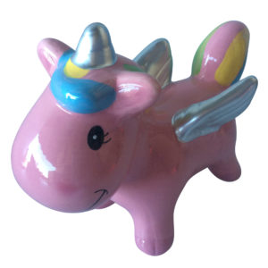 Large Unicorn Money Box Pink