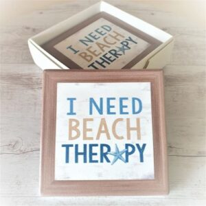 I need beach therapy coasters