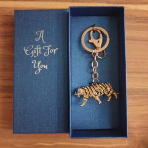 tiger keyring boxed gift