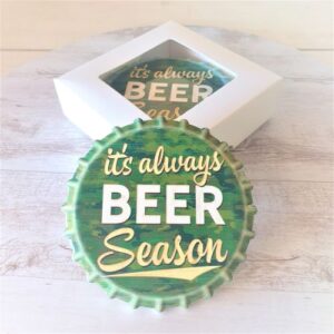Beer season bar table coasters