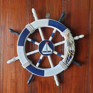 New ship wheel hanger