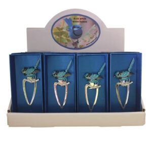 Blue wren book mark counter unit