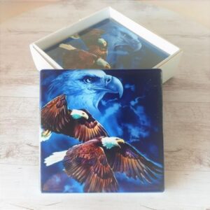 Eagle Bird Coasters Boxed Set