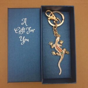gecko keyring boxed gift