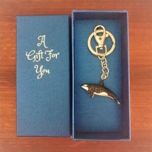 Killer Whale Boxed Keyring Keychain Gift