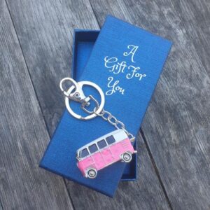 pink kombi keyring keychain boxed gift