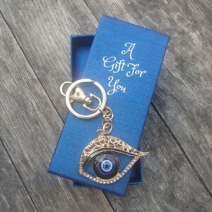 Eye of protection keychain keyring boxed gift